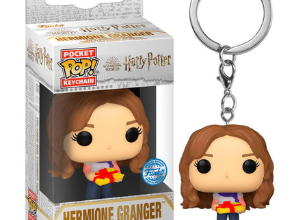Llavero Pocket POP Harry Potter Holiday Hermione Exclusive