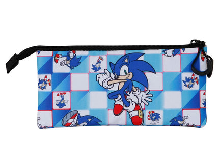 Portatodo Blue Lay Sonic The Hedgehog triple