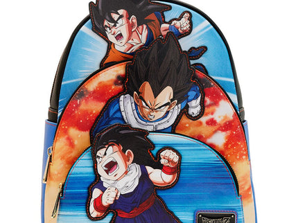 Mochila Trio Dragon Ball Z Loungefly 31cm