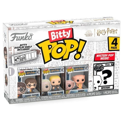 Harry Potter Pack de 4 Figuras Bitty POP! Vinyl Harry 2,5 cm