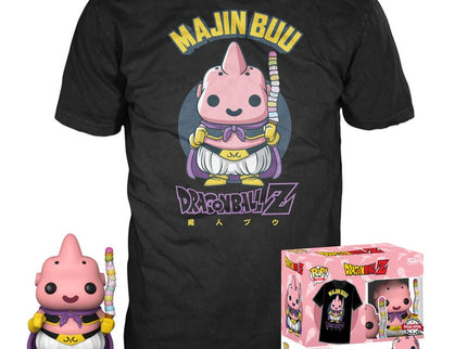Set figura POP & Tee Dragon Ball Z Majin Buu Exclusive