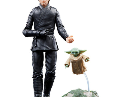 Figura Luke Skywalker & Grogu El Libro de Boba Fett Star Wars 15cm