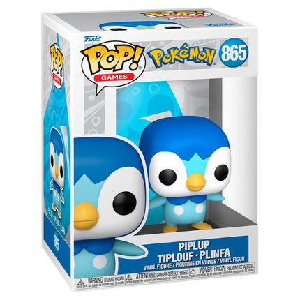 Pokémon POP! Games Vinyl Figura Piplup (EMEA) 9 cm
