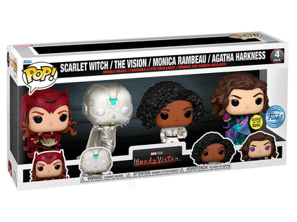 Blister 4 figuras POP Marvel WandaVision Exclusive