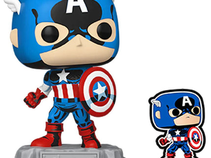 Figura POP Marvel Los Vengadores Avengers Captain America Exclusive