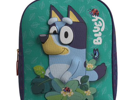 Mochila 3D Leaves Bluey 30cm