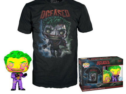 Set figura POP & Tee DC Comics Joker