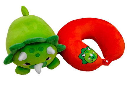 Almohada viaje + peluche Swapseazzz Dinosaurio Adorasaurs