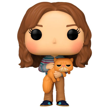 Harry Potter POP & Buddy! Movies Vinyl Figura Hermione w/Crookshanks 9 cm