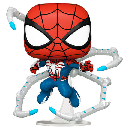 Spider-Man 2 POP! Games Vinyl Figura Peter Parker Suit 9 cm