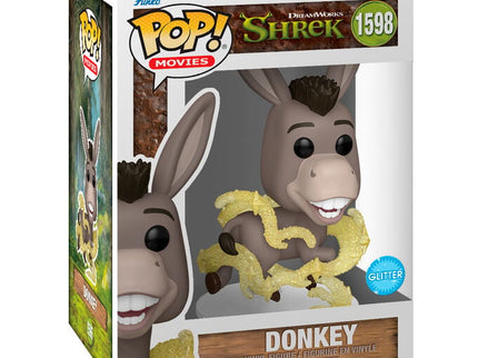 Shrek Figura POP! Movies Vinyl 30th Anniversary Donkey 9 cm