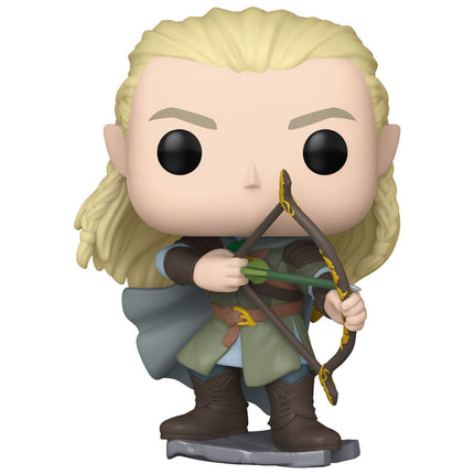 El Señor de los Anillos Figura POP! Movies Vinyl Legolas 9 cm