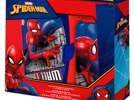 Set cantimplora + sandwichera Spiderman Marvel 500ml