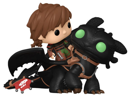 Cómo entrenar a tu dragón POP! Rides Deluxe Vinyl Figura Hiccup w/Toothless 9 cm