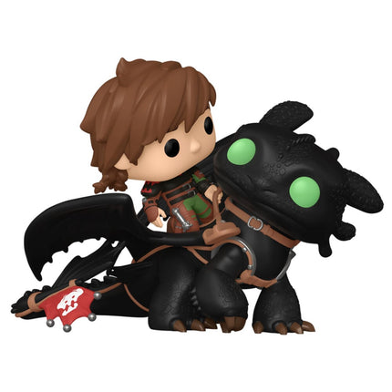 Cómo entrenar a tu dragón POP! Rides Deluxe Vinyl Figura Hiccup w/Toothless 9 cm