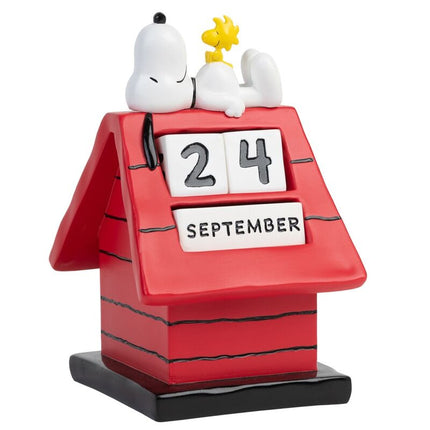 Peanuts Calendario perpetuo 3D Snoopy Caseta para perros