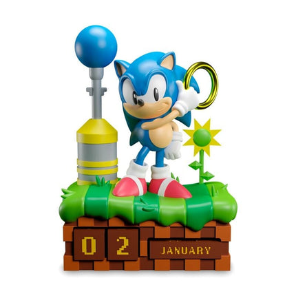 Sonic the Hedgehog Calendario perpetuo 3D Sonic