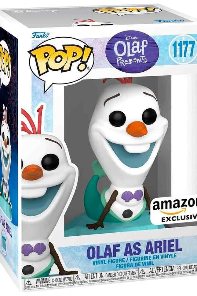 Figura POP Disney Olaf Present - Olaf as Ariel Exclusive