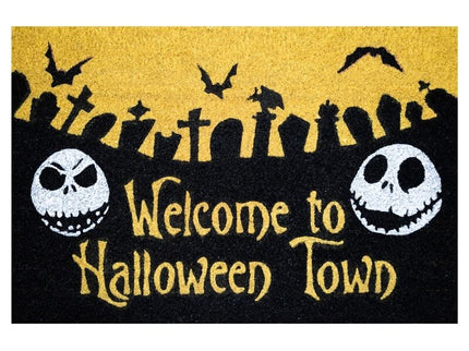 Felpudo Halloween Town Pesadilla Antes de Navidad Disney