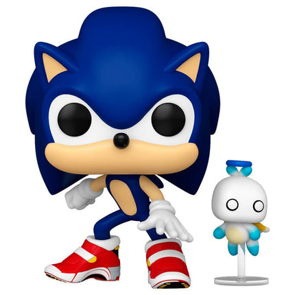 Sonic The Hedgehog Figura POP & Buddy! Vinyl Sonic w/ HChao 9 cm