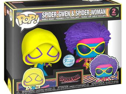 Blister 2 figuras POP Spider-Man Spider-Gwen & Spider-Woman Exclusive
