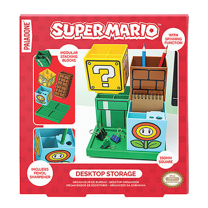 Organizador escritorio Super Mario Bros 15cm