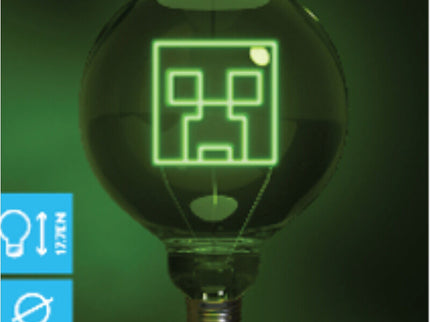 Bombilla LED Neon Creeper Minecraft