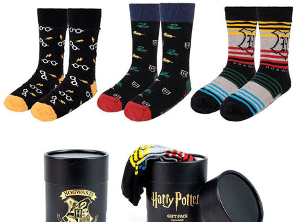 Set 3 calcetines Harry Potter adulto surtido