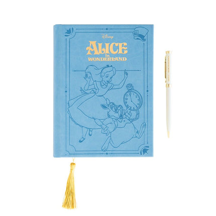 Alicia en el País de las Maravillas Set Premium de Libreta y Bolígrafo A5