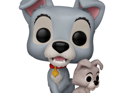 Figura POP Disney La Dama y el Vagabundo Tramp with Puppy