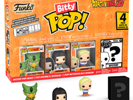 Dragon Ball Pack de 4 Figuras Bitty POP! Vinyl Series 2 2,5 cm