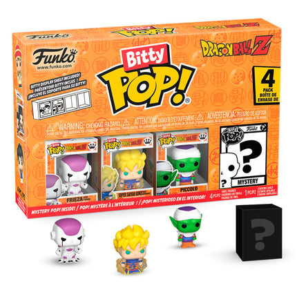 Dragon Ball Pack de 4 Figuras Bitty POP! Vinyl Series 4 2,5 cm