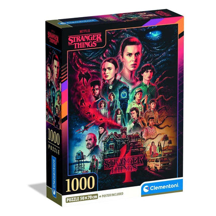 Stranger Things Puzzle Stranger Things 4 House (1000 piezas)