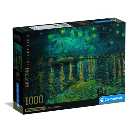 Puzzle Starry Night Over the Rhone Van Gogh Museum 1000pzs