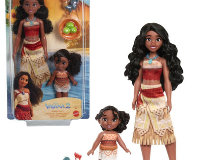 Blister 2 muñecas Vaiana & Simea Moana 2 Disney