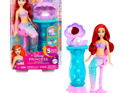 Muñeca Ariel con tocador La Sirenita Princesas Disney