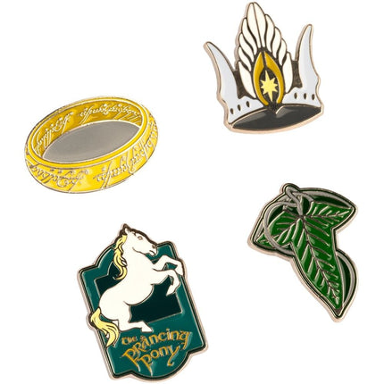El Señor de los Anillos Pins Set de 4