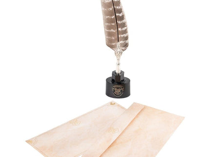 Blister Boligrafo Pluma + Cartas Harry Potter