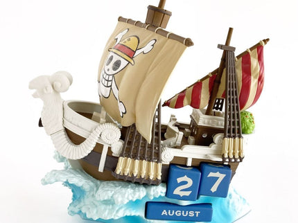 One Piece Calendario perpetuo 3D Going Merry