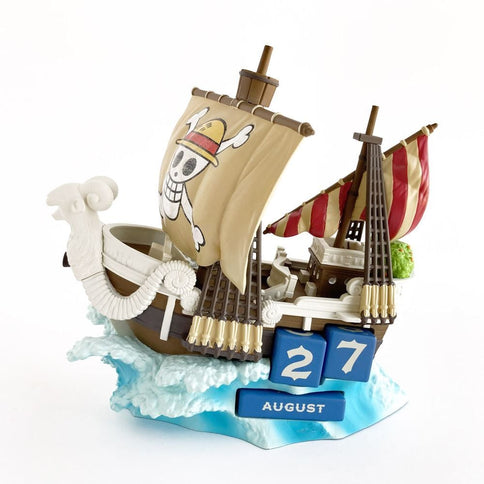 One Piece Calendario perpetuo 3D Going Merry