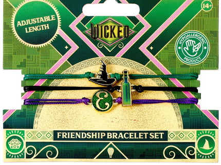 Set 2 pulseras Elphaba Glinda Wicked