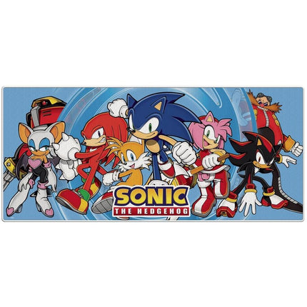 Sonic The Hedgehog Alfombrilla de escritorio para juegos XL Personajes