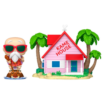 Dragon Ball POP! Town Vinyl Figura Kame House w/Master Roshi 9 cm