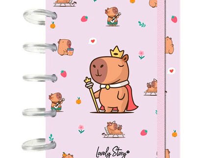 Cuaderno A6 Majesty Capibara