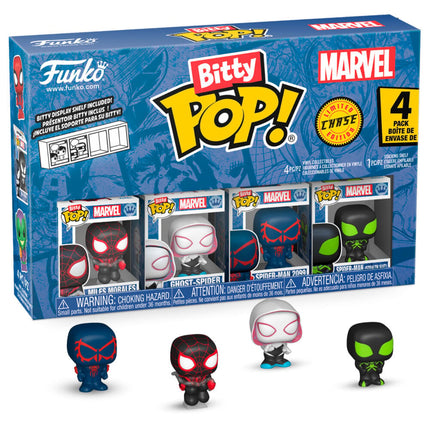 Spider-Man Pack de 4 Figuras Bitty POP! Vinyl Series 2 2 cm