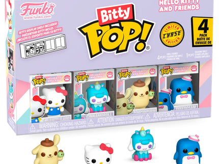 Hello Kitty and Friends Pack de 4 Figuras Bitty POP! Vinyl Series 1 2 cm