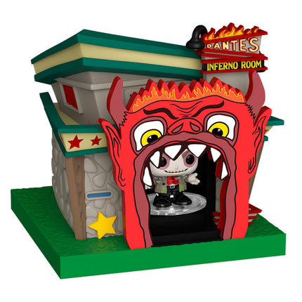 Beetlejuice Bitty POP! Towns Vinyl Figura Beetlejuice and Dante's Inferno Room