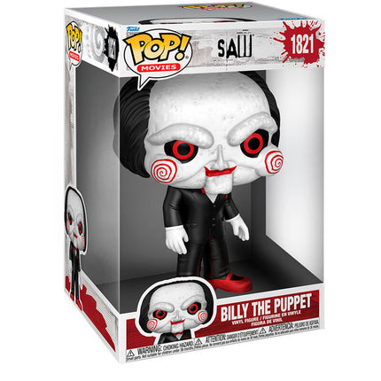 Saw Figura Super Sized Jumbo POP! Movies Vinyl Billy the Puppet 25 cm