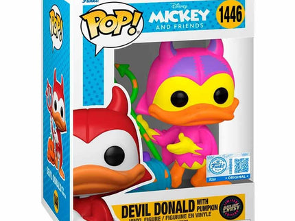 Figura POP Disney Mickey and Friends Devil Donald with Pumpkin Exclusive