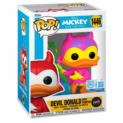 Figura POP Disney Mickey and Friends Devil Donald with Pumpkin Exclusive